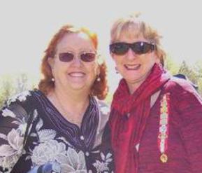 Kay Nelson and Sharon Tallman